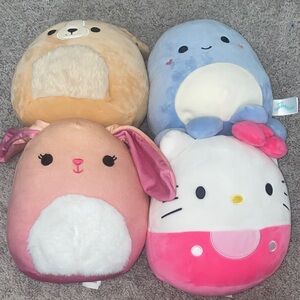 Squishmallows Plush Toy Set 8in